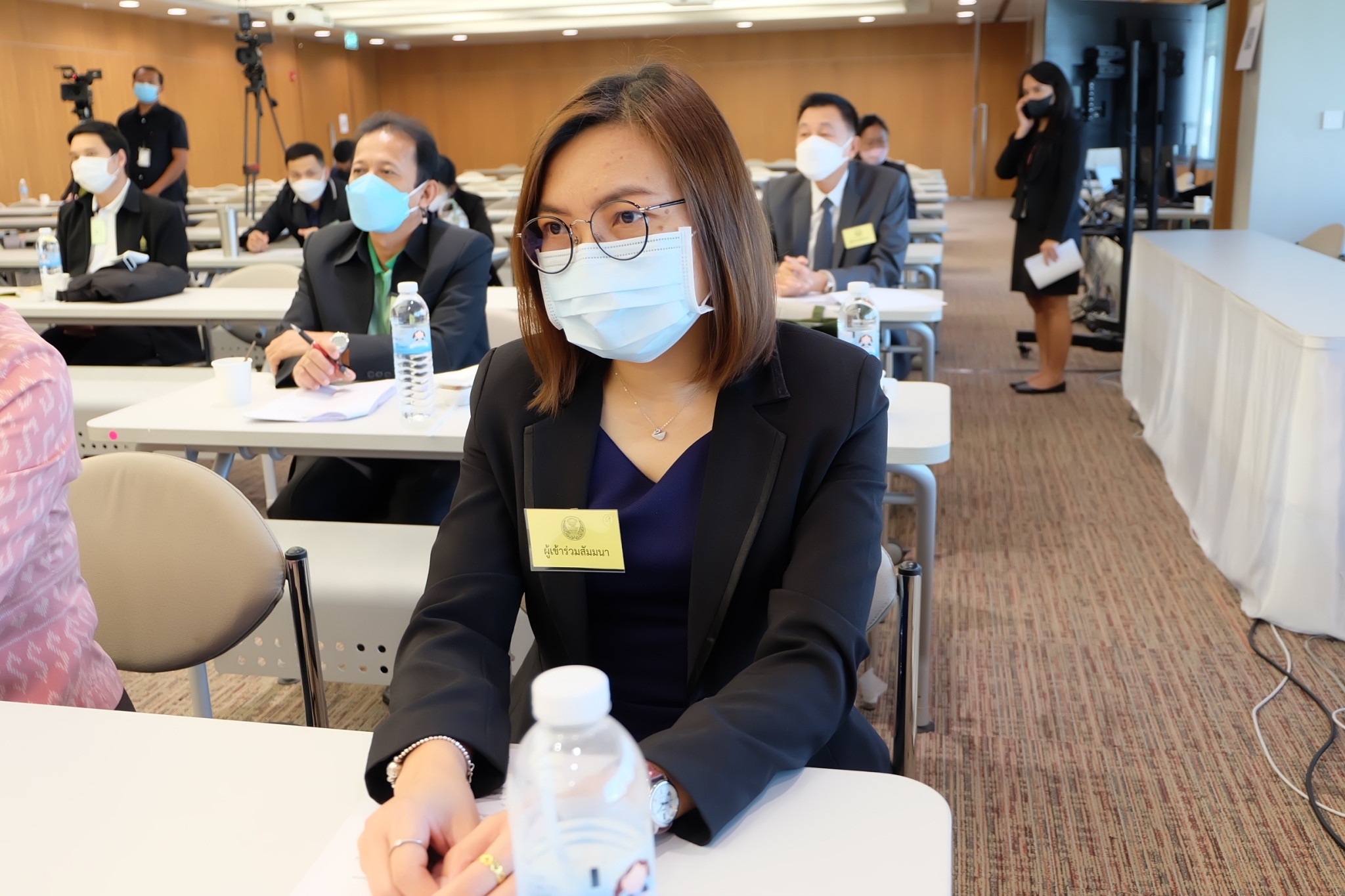 title - ผู้ตรวจราชการกรม ส.ป.ก. เข้าร่วมโครงการสัมมนา 